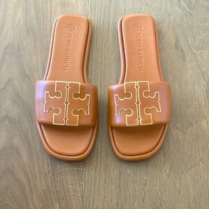 Tory Burch Double T Sport Slide